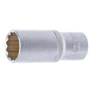 BGS Dopsleutel twaalfkant, diep | 12,5 mm (1/2") | 24 mm