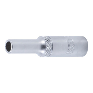 BGS Dopsleutel twaalfkant, diep | 6,3 mm (1/4") | 5 mm