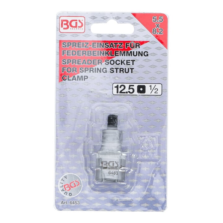 BGS Dopsleutel voor veerpoot spreider | 12,5 mm (1/2") | 5,5 x 8,2 mm