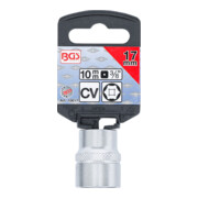 BGS Dopsleutel zeskant | 10 mm (3/8") | 17 mm-3
