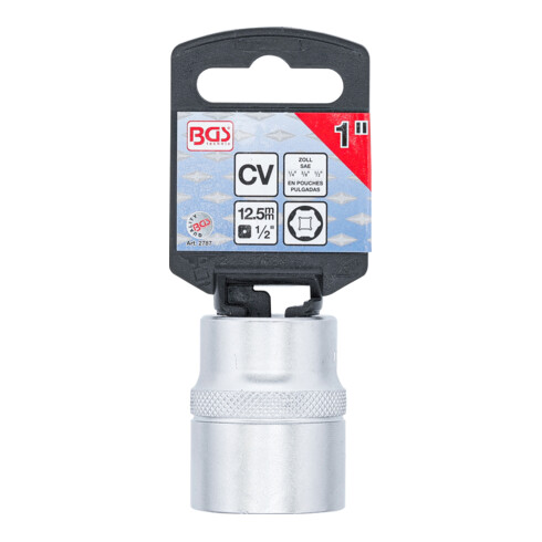 BGS Dopsleutel zeskant | 12,5 mm (1/2") | 1"