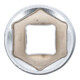 BGS Dopsleutel zeskant | 12,5 mm (1/2") | 15/16"-4