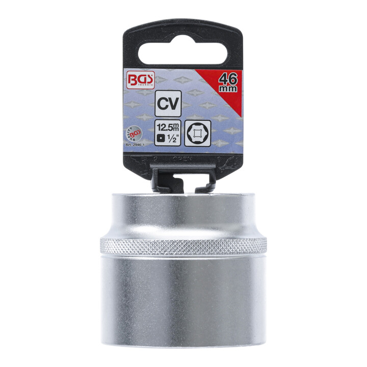 BGS Dopsleutel zeskant | 12,5 mm (1/2") | 46 mm