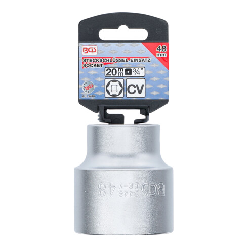 BGS Dopsleutel zeskant | 20 mm (3/4") | 48 mm