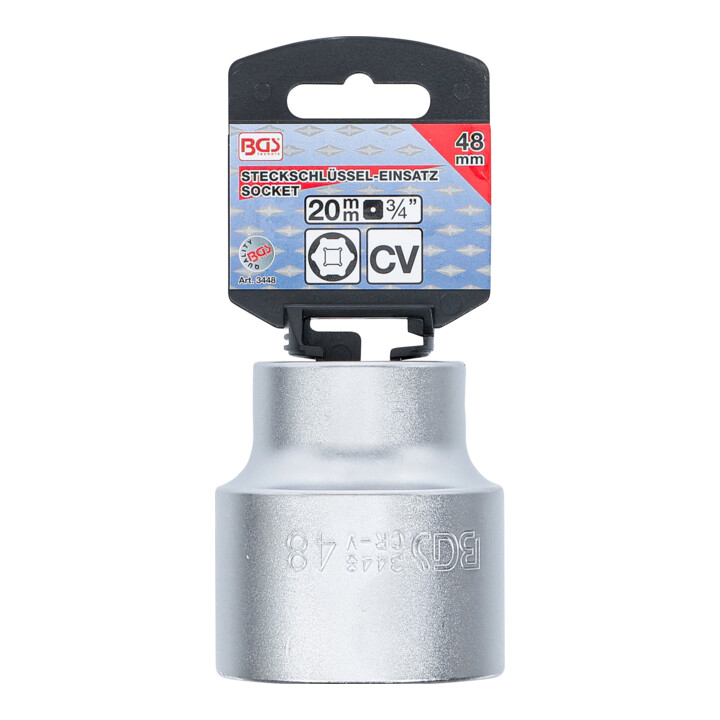 BGS Dopsleutel zeskant | 20 mm (3/4") | 48 mm