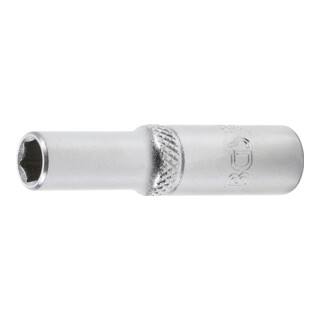 BGS Dopsleutel zeskant, diep | 6,3 mm (1/4") | 1/4"