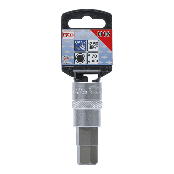 BGS Dopsleutelbit | 12,5 mm (1/2") | INBUS 16 mm