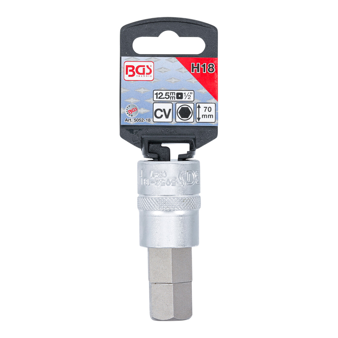 BGS Dopsleutelbit | 12,5 mm (1/2") | INBUS 18 mm