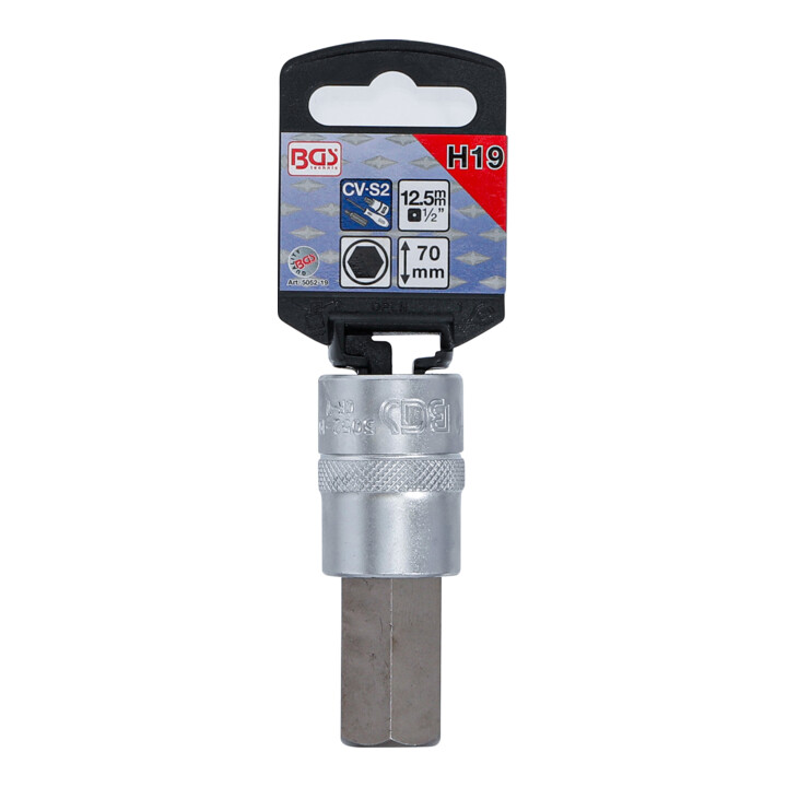 BGS Dopsleutelbit | 12,5 mm (1/2") | INBUS 19 mm