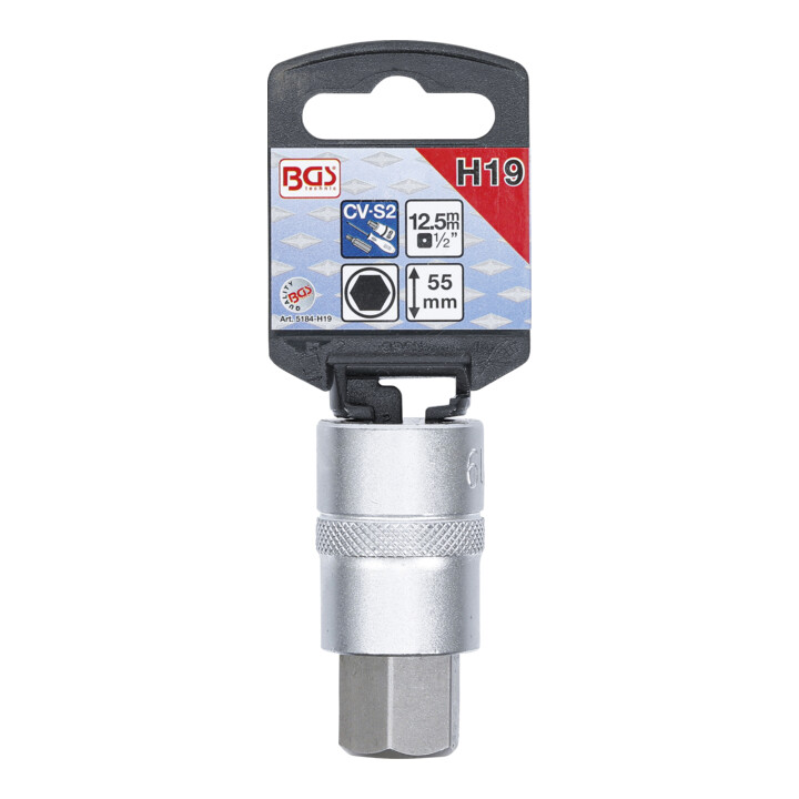 BGS Dopsleutelbit | 12,5 mm (1/2") | INBUS 19 mm