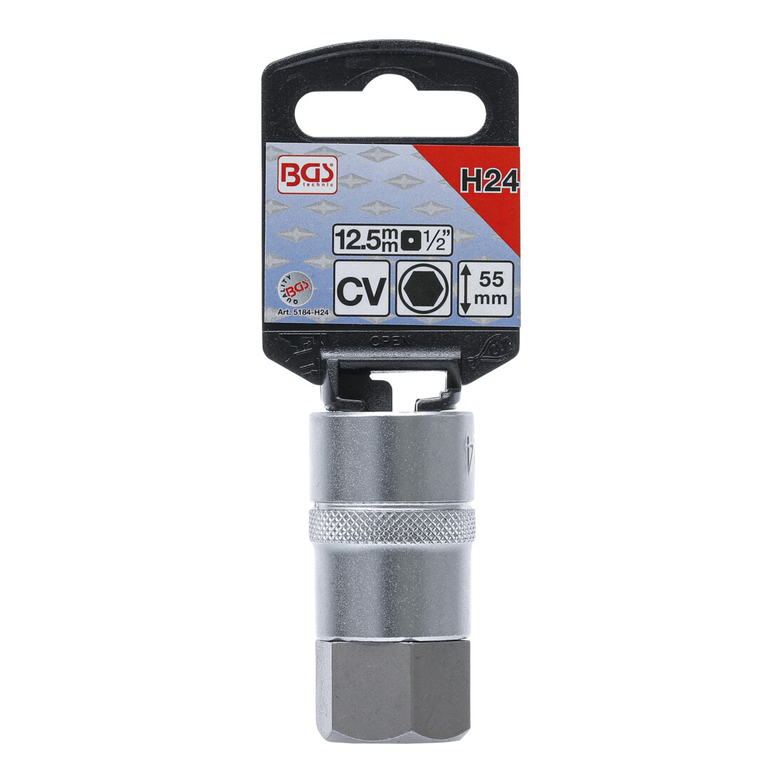 BGS Dopsleutelbit | 12,5 mm (1/2") | INBUS 24 mm