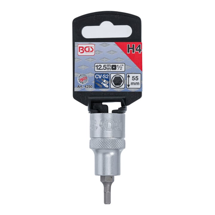 BGS Dopsleutelbit | 12,5 mm (1/2") | INBUS 4 mm