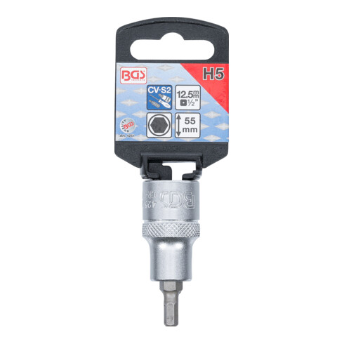BGS Dopsleutelbit | 12,5 mm (1/2") | INBUS 5 mm