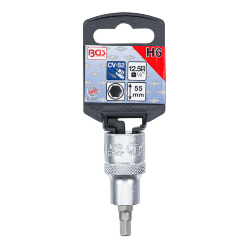 BGS Dopsleutelbit | 12,5 mm (1/2") | INBUS 6 mm