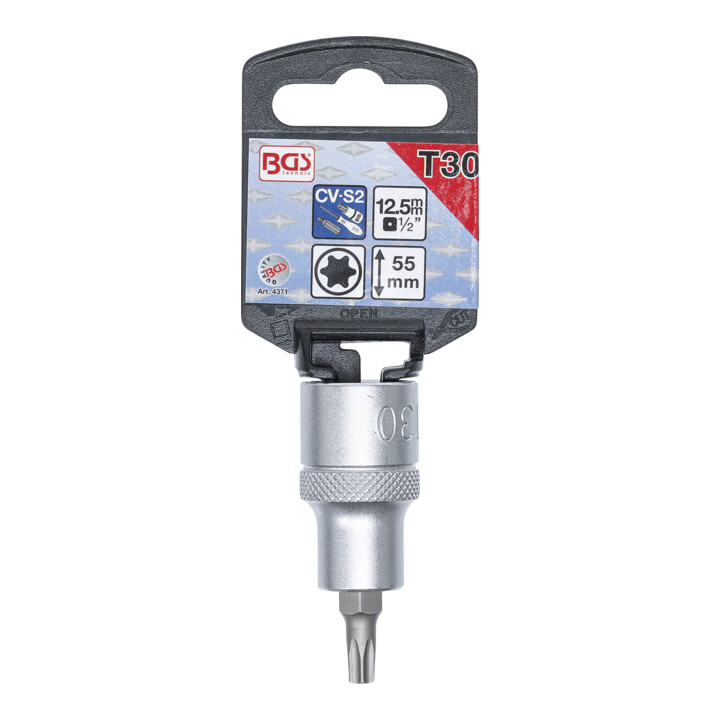 BGS Dopsleutelbit | 12,5 mm (1/2") | T-profiel (voor TX) T30