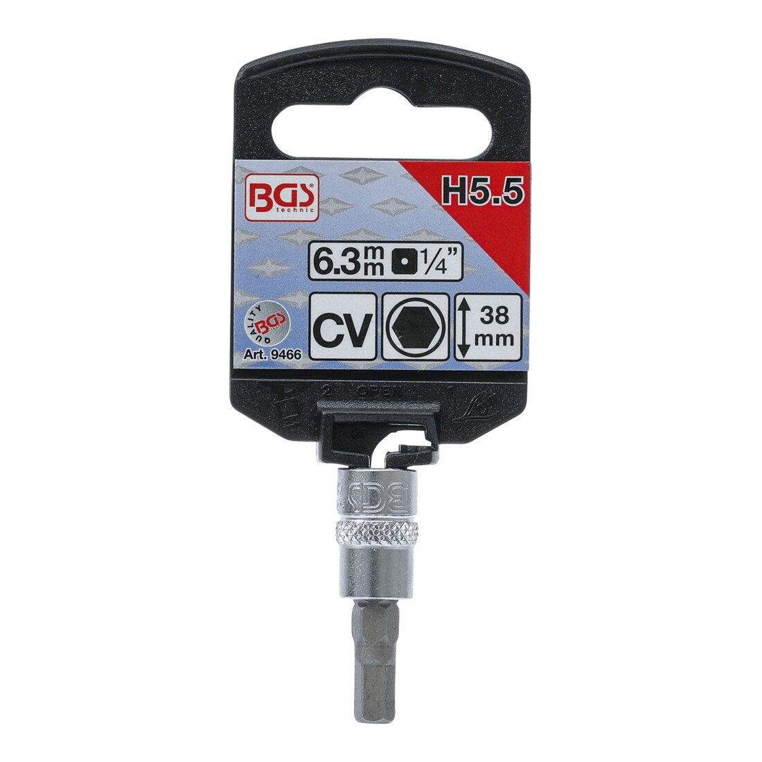 BGS Dopsleutelbit | 6,3 mm (1/4") | INBUS 5,5 mm