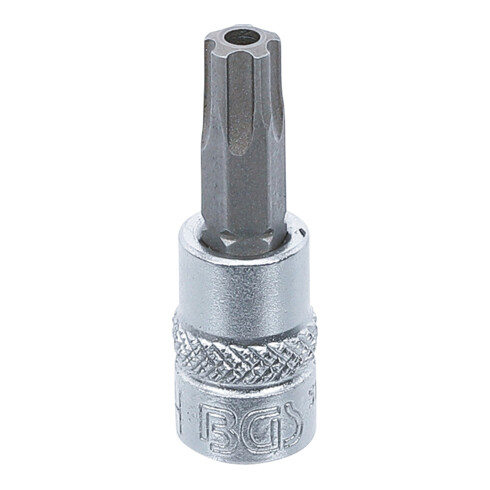 BGS Dopsleutelbit | 6,3 mm (1/4") | TS-profiel (voor Torx-plus) met boring TS40
