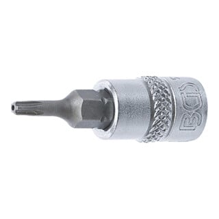 BGS Dopsleutelbit | 6,3 mm (1/4") | TS-profiel (voor TX-plus) met boring TS10