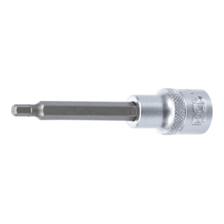 BGS Dopsleutelbit | lengte 100 mm | 12,5 mm (1/2") | INBUS 5 mm