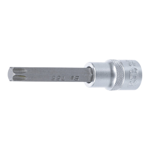 BGS Dopsleutelbit | lengte 100 mm | 12,5 mm (1/2") | T-profiel (voor Torx) T55