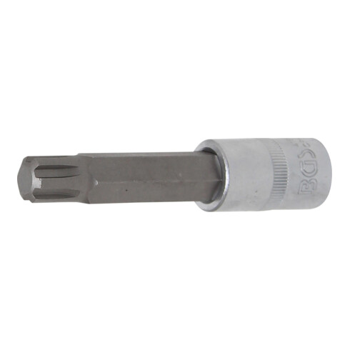 BGS Dopsleutelbit | lengte 100 mm | 12,5 mm (1/2") | wigprofiel (voor RIBE) M14