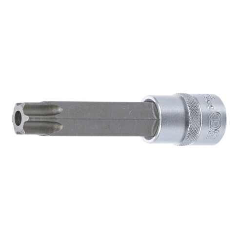 BGS Dopsleutelbit | lengte 110 mm | 12,5 mm (1/2") | T-profiel (voor Torx) met boring T80