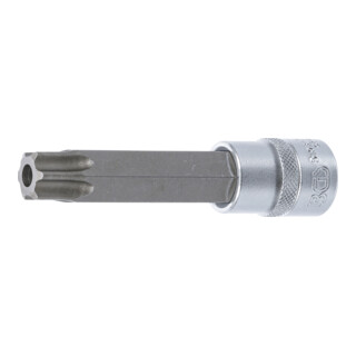 BGS Dopsleutelbit | lengte 110 mm | 12,5 mm (1/2") | T-profiel (voor TX) met boring T80