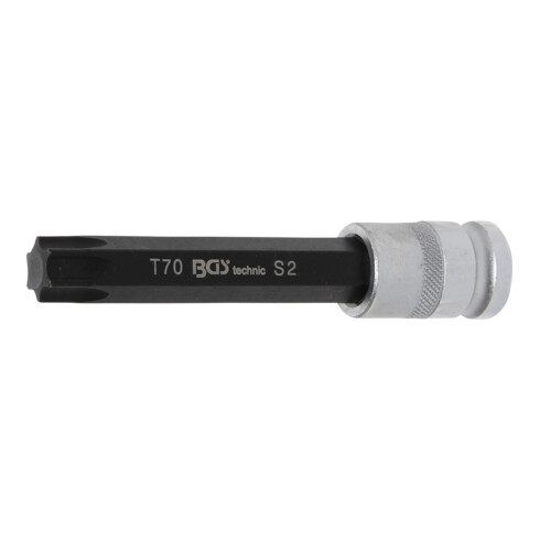BGS Dopsleutelbit | lengte 120 mm | 12,5 mm (1/2") | T-profiel (voor Torx) T70