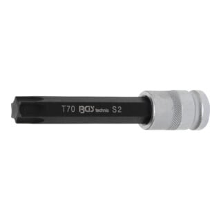 BGS Dopsleutelbit | lengte 120 mm | 12,5 mm (1/2") | T-profiel (voor TX) T70