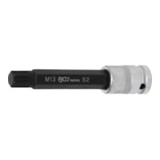 BGS Dopsleutelbit | lengte 120 mm | 12,5 mm (1/2") | wigprofiel (voor RIBE) M13