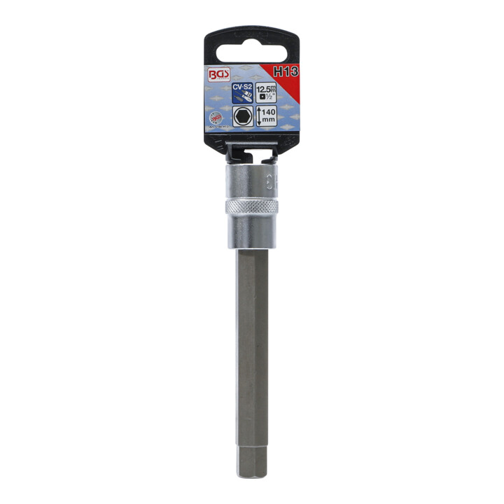 BGS Dopsleutelbit | lengte 140 mm | 12,5 mm (1/2") | INBUS 13 mm