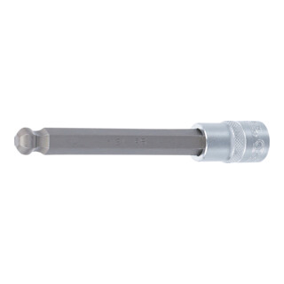 BGS Dopsleutelbit | lengte 140 mm | 12,5 mm (1/2") | INBUS met kogelkop 12 mm