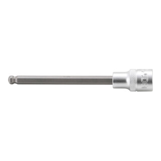 BGS Dopsleutelbit | lengte 140 mm | 12,5 mm (1/2") | INBUS met kogelkop 8 mm