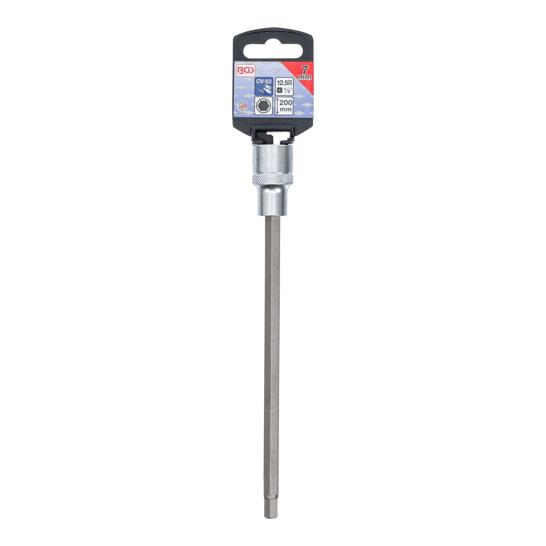 BGS Dopsleutelbit | lengte 200 mm | 12,5 mm (1/2") | INBUS 7 mm