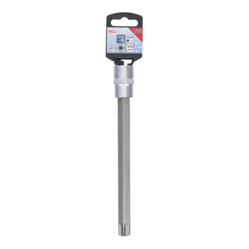 BGS Dopsleutelbit | lengte 200 mm | 12,5 mm (1/2") | T-profiel (voor TX) T70