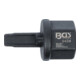 BGS Dopsleutelbit voor olie-aftappluggen met speciaal profiel | 10 mm (3/8") | voor VAG-2