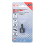 BGS Dopsleutelbit voor olie-aftappluggen met speciaal profiel | 10 mm (3/8") | voor VAG-4