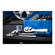 BGS dopsleutelset 6,3 mm (1/4 inch) / 12,5 mm (1/2 inch) in systeemkoffer BGS systainer® 65 delig-2
