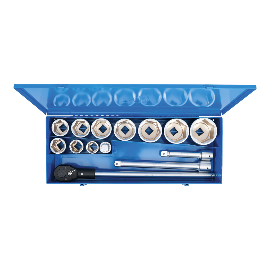 BGS dopsleutelset aandrijving 25 mm (1") 15 dlg.