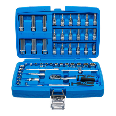 BGS dopsleutelset aandrijving 6,3 mm 53 dlg.