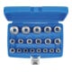 BGS Dopsleutelset Gear Lock aandrijving binnenvierkant 12,5 mm 19 dlg.