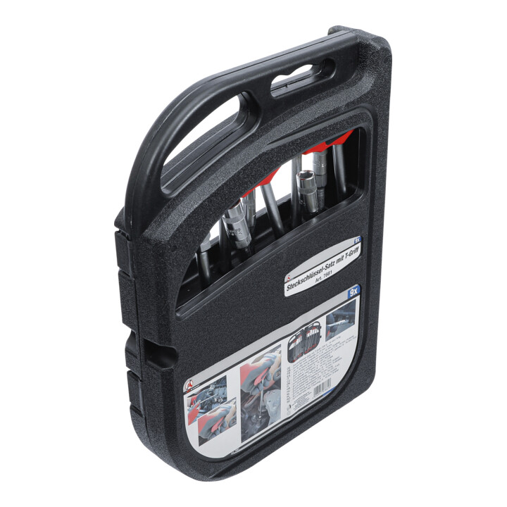 BGS Dopsleutelset met T-greep | 6 - 14 mm | 9-dlg.