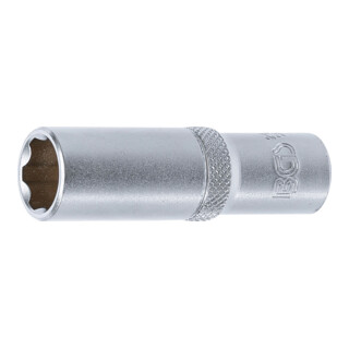 BGS dopsleutel Super Lock, diepe schijf met vierkantaandrijving 10 mm
