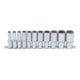 BGS Dopsleutelset Twaalfkant, diep Drive Vierkantaandrijving 10 mm (3/8 inch) inchmaten 11 delig-1