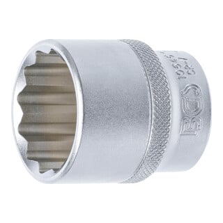 BGS dopsleutelset Twaalfzijdige aandrijving Vierkantaandrijving 12,5 mm SW 30 mm