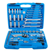 BGS dopsleutelset zeskant aandrijving 6,3 mm (1/4 inch) / 10 mm (3/8 inch) 92 delig