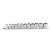 BGS Dopsleutelset, zeskant aandrijving vierkantaandrijving 10 mm (3/8 inch) SW 8 - 19 mm 12 delig