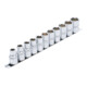 BGS Dopsleutelset, zeskant aandrijving vierkantaandrijving 12,5 mm (1/2 inch) SW 10 - 21 mm 11 delig-1