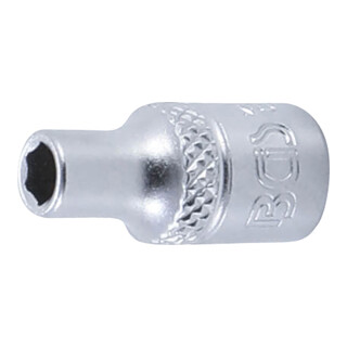BGS dopsleutelset zeskant aandrijving vierkantaandrijving 6,3 mm (1/4")