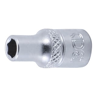 BGS dopsleutelset zeskant aandrijving vierkantaandrijving 6,3 mm (1/4")